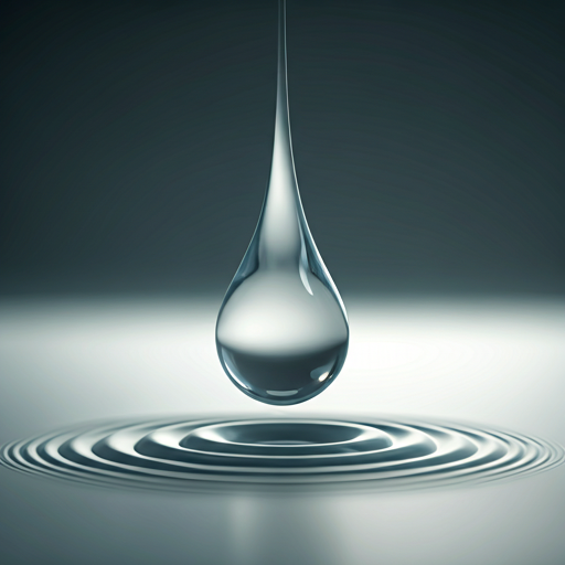 Water droplet centerpiece