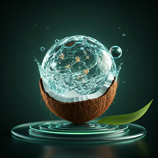 Molecular hydration visualization